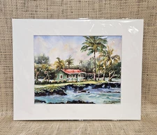 Hawaii Hawaiian Artist - Lisa Bunge - Art Print - Eva Parker Woods Cottage
