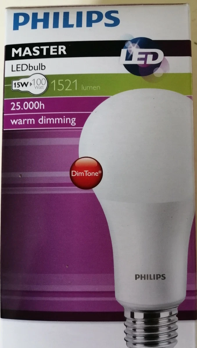 Led bulb 2024 15 watt philips