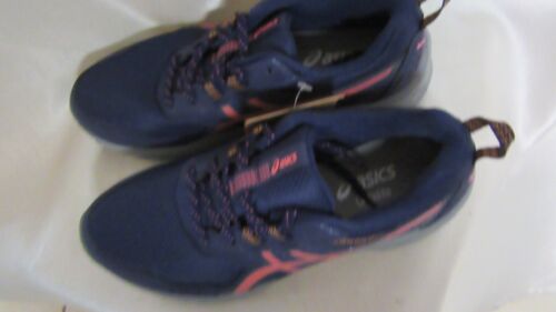SNEAKERS DONNA ASICS GEL-CONTEND 9 TAGLIA 7 LARGHEZZA LARGA NUOVE BLU/PAPAYA - Foto 5 di 11