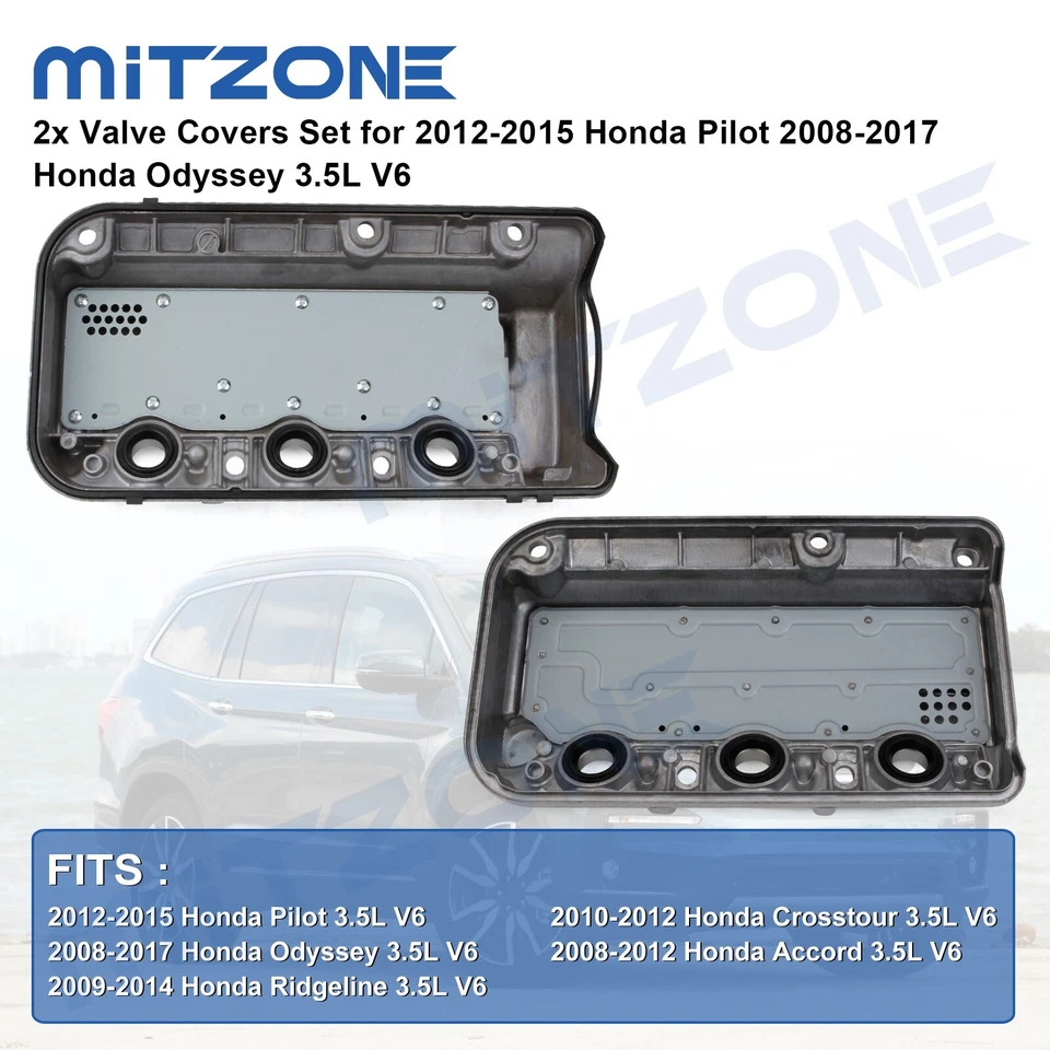 Juego de 2 fundas de válvula para Honda Pilot 2012-2015 2008-2017 Honda Odyssey 3,5 L V6🚗 Foto 3 de 4