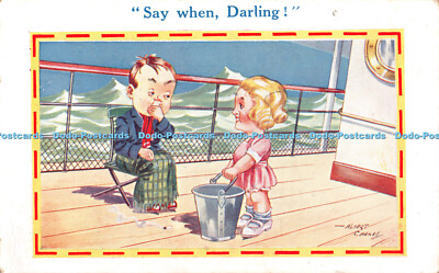 R392928 Say when Darling Kute Komic Serie Albert Carney 1932