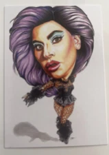 LADY GAGA Crazy Caricatures Base #17