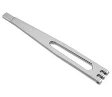 TRAXXAS TRX4 Aluminum Battery Hold Down Plate SILVER ST8327S STRAP