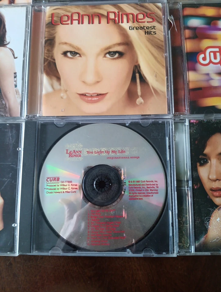 Collection Of Country Female Singers Leann Rimes Sugarland The Wreckers Set... - Imagem 4 de 4