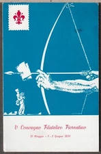 83982/3 - Postcard FLORENCE described in custom model