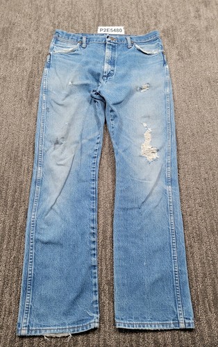 VTG Wrangler Men Pants Jeans 34x31 Blue 