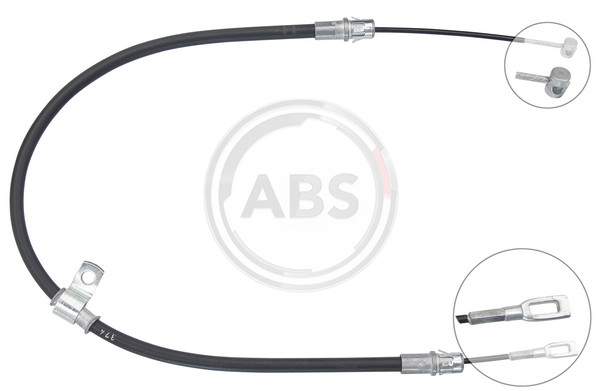 Handbrake Cable A.B.S. K19840 for Jeep Grand Cherokee (99-04)