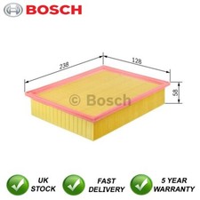 Image of Air Filter Bosch Fits Nissan Juke Note NV200 / Evalia Renault Clio Modus Grand