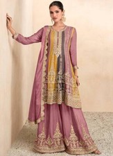 Indian Bollywood Bridal Salwar Anarkali Kameez Ready to Wear Party Suit Heavy