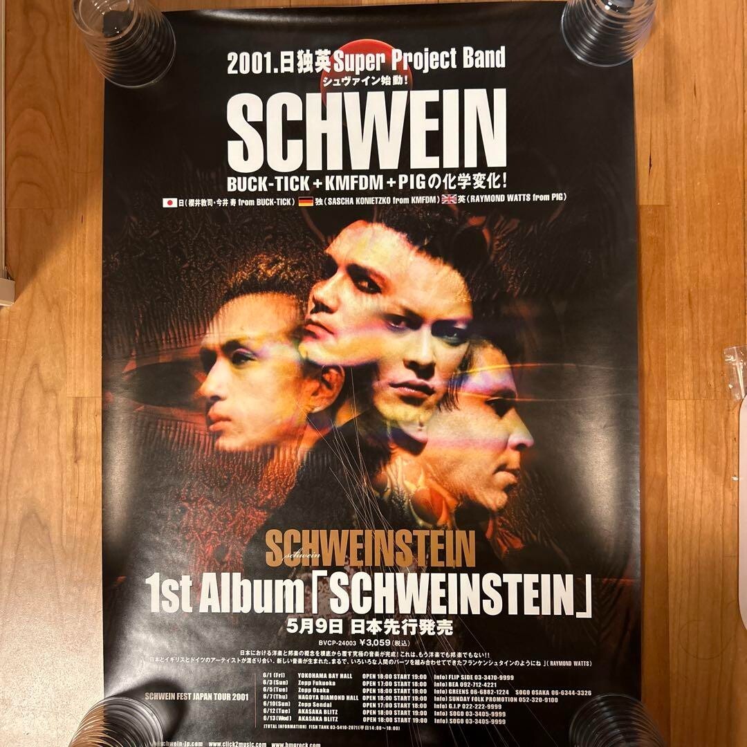 SCHWEIN SCHWEINSTEIN BUCK-TICK Atsushi Sakurai Japanese Rock Band