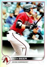 Seth Beer 2022 Topps Chrome #186 Refractor Arizona Diamondbacks