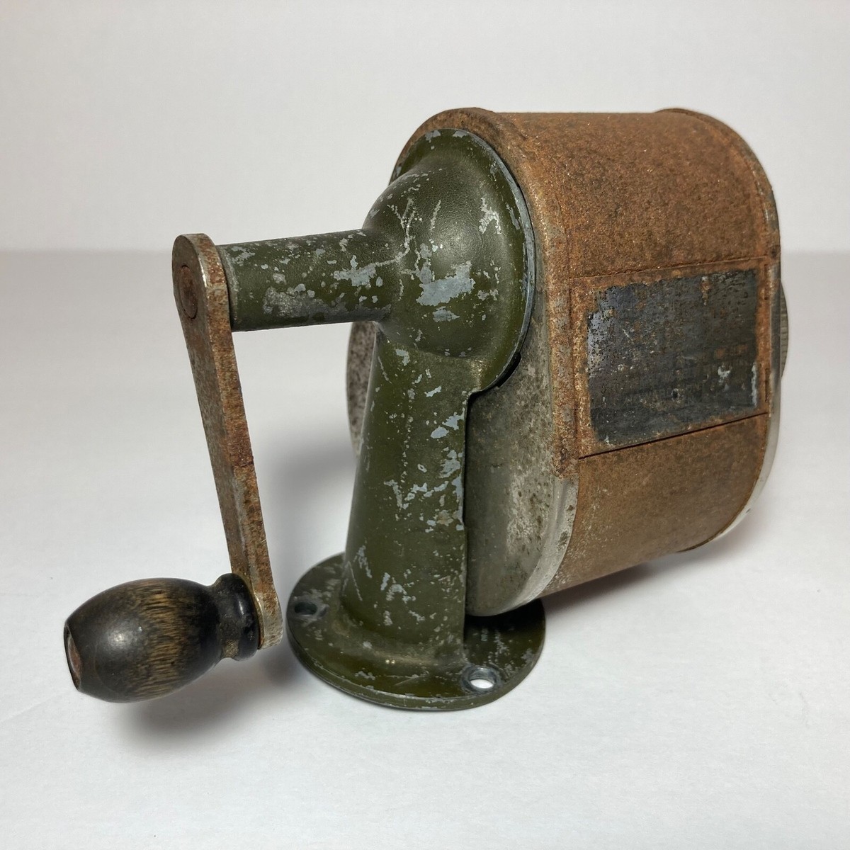 その他 BOSTON  PENCIL SHARPENER Vintage Pencil Sharpener Boston Model KS 8 Hole Metal Wall
