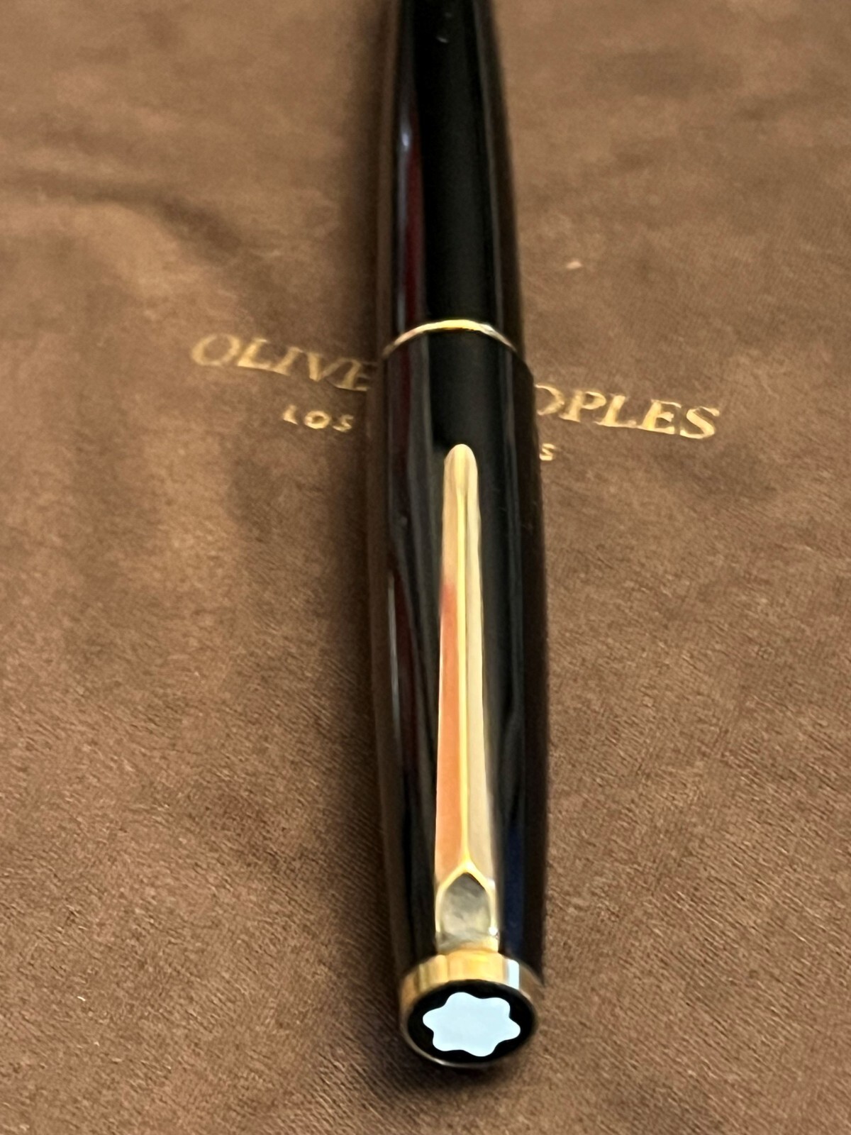 MONTBLANC 14K Gold 585 Fountain Pen Black Converter