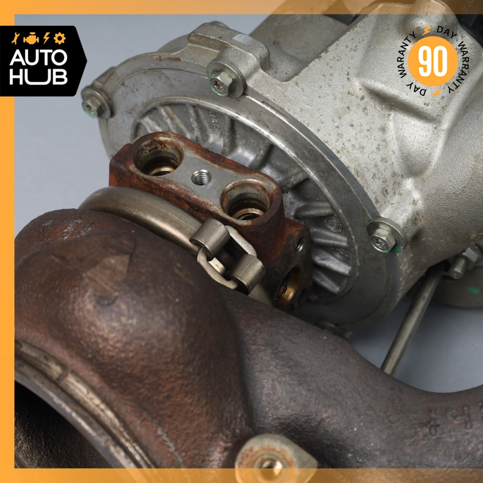 14-24 Maserati Ghibli Levante Left Turbocharger Turbo Charger Manifold OEM 75k