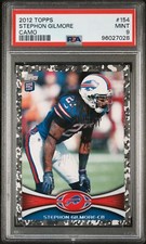 2012 Topps #154 Stephon Gilmore Camo Rookie /399 PSA 9