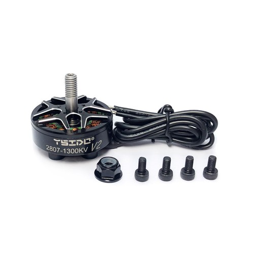 Moteur Brushless N2830 1300KV 250W - Pour Avions RC Et Drones - Compatible 2-4S Lipo - Rotor
