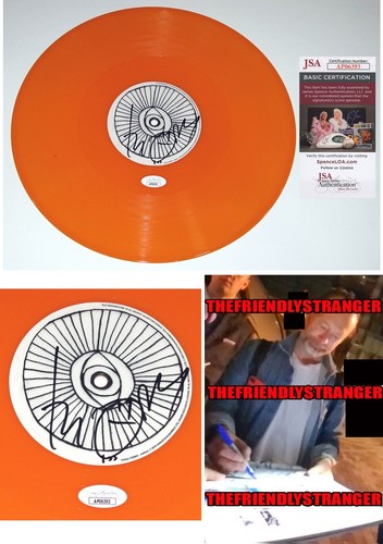 THOM YORKE signed Autographed "ANIMA" ORANGE VINYL RECORD c PROOF Radiohead JSA