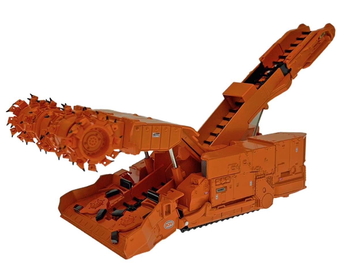 Komatsu Joy 12CM27 Continuous Miner - Weiss Bros 1:50 Scale Komatsu Joy 12CM27 Continuous Miner - Weiss Bros 1:50 Scale