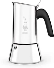 Bialetti Venus Stainless Steel Induction Stovetop Coffee Maker All Cup Sizes