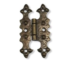 Cerniera rustica in ferro brunito CONSOLONI articolo 418 - 40 x70 mm