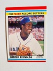 1988 Fleer Record Setters #31 Harold Reynolds Nm-Mt Mlb Baseball Card