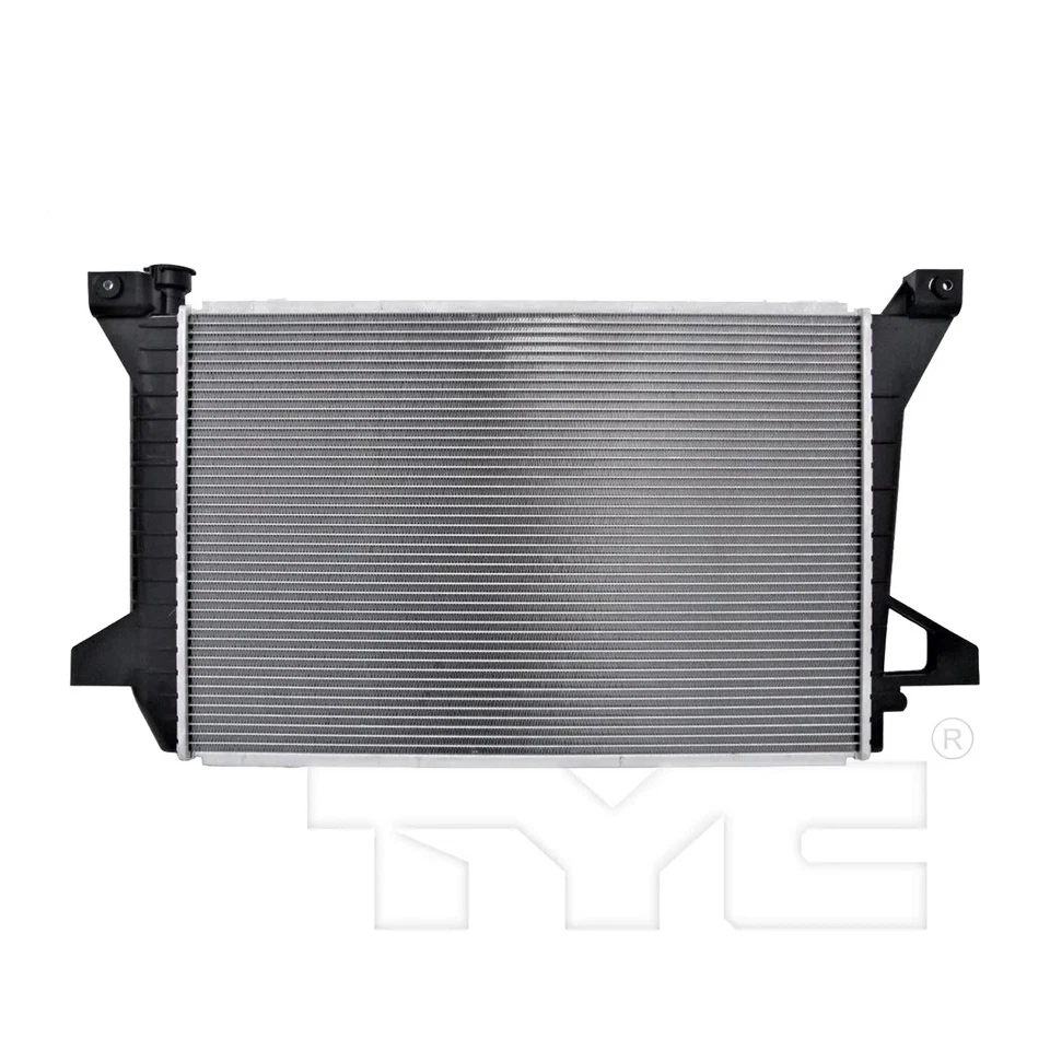 Conjunto de radiador TYC 894 para 85-97 Ford Bronco F-150 F-250 - Imagem 4 de 4