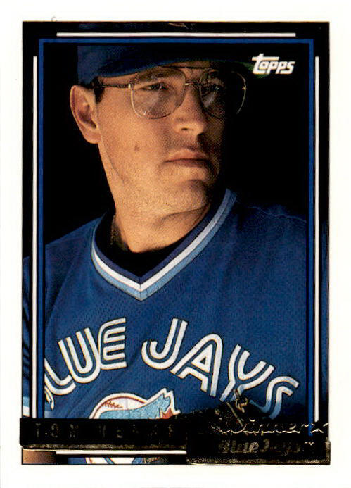 1992 Topps Gold Winners #451 Tom Henke   Toronto Blue Jays