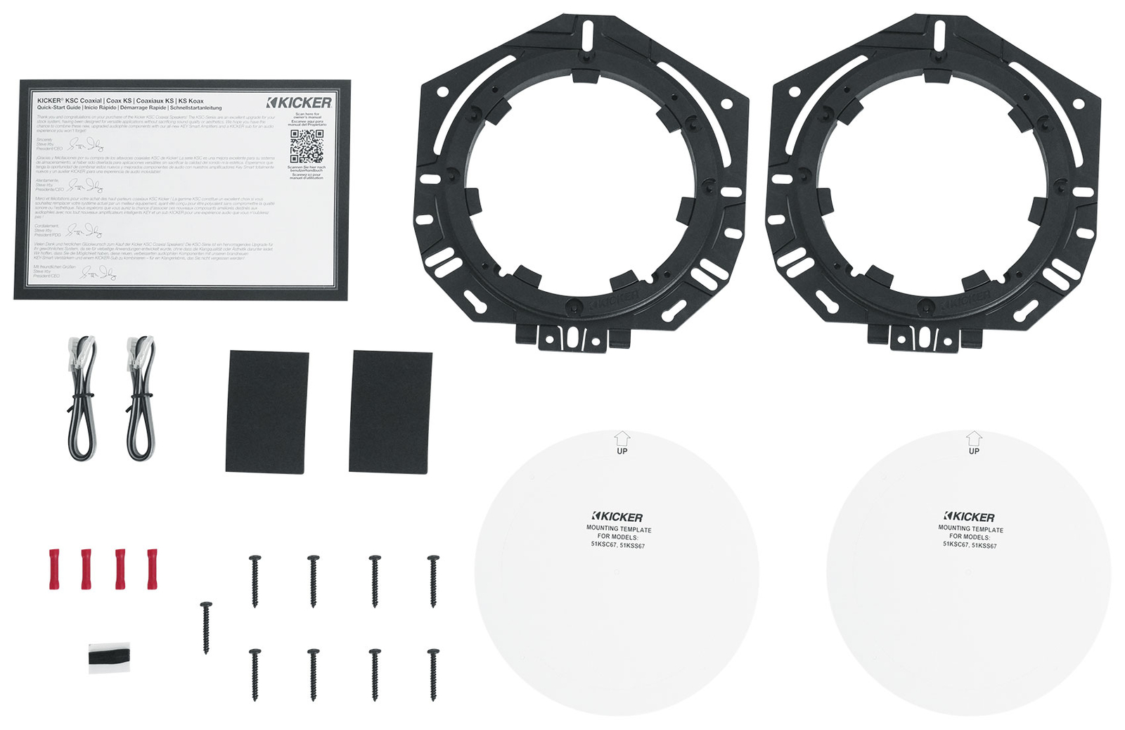 4 Автомобильные аудиодинамики Kicker 51KSC6704 675 100 Вт RMS KSC6704 KSC670