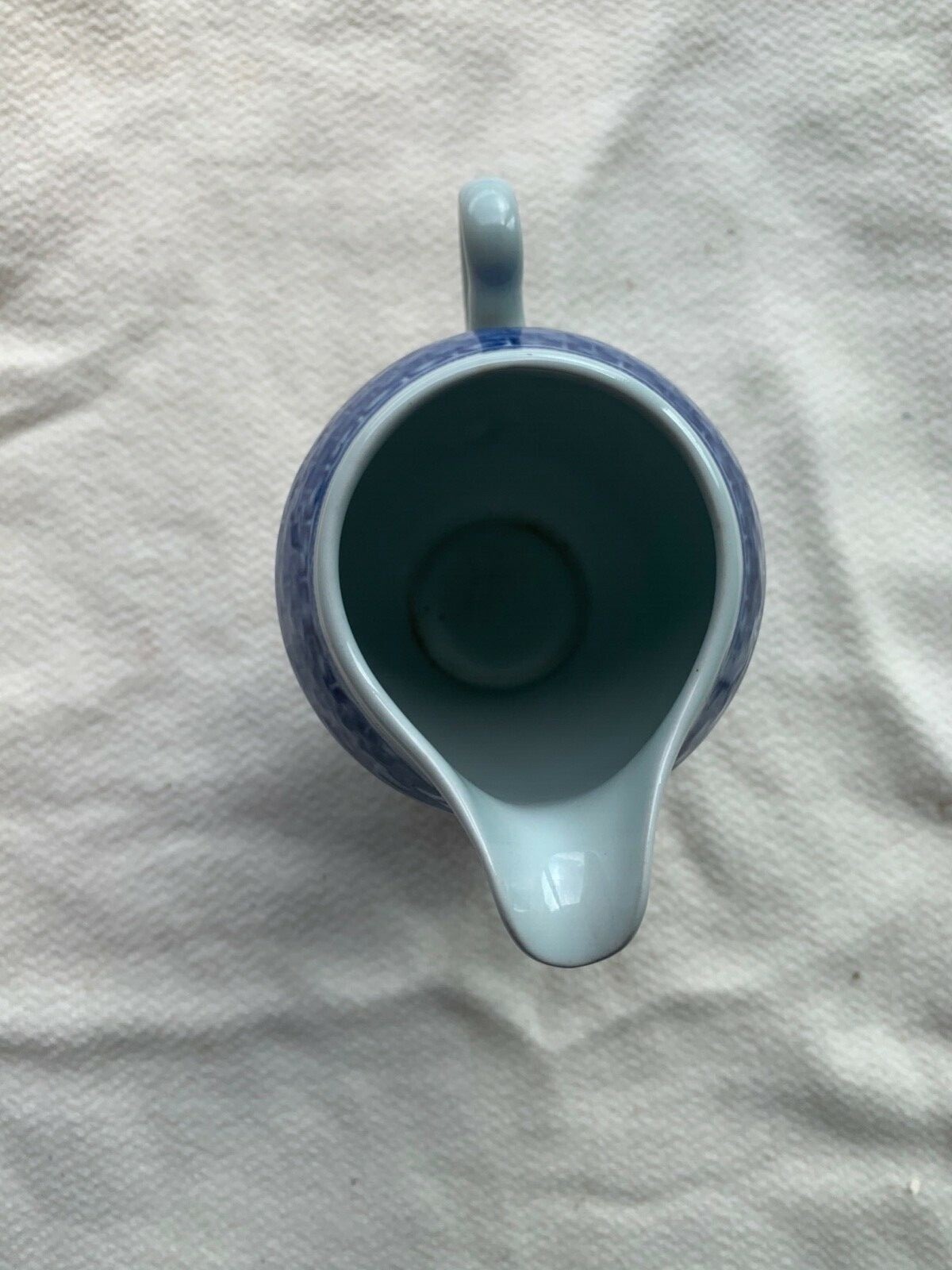 Royal Copenhagen Fajance Denmark Small Blue Creamer or Gravy pot