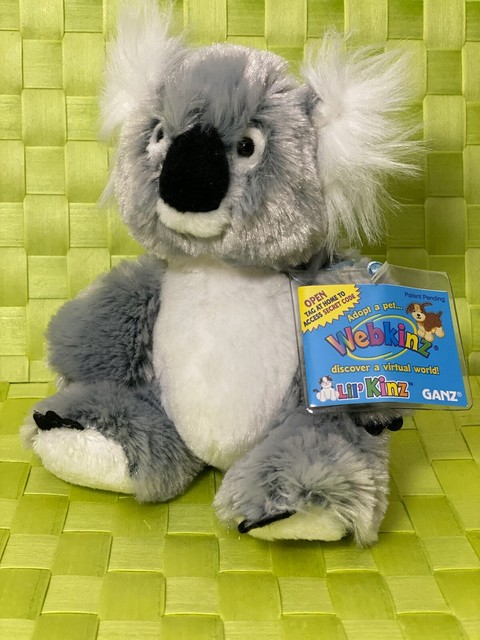 Ganz Webkinz Lil Kinz Koala Plush HS113 NWT With Sealed Code | eBay
