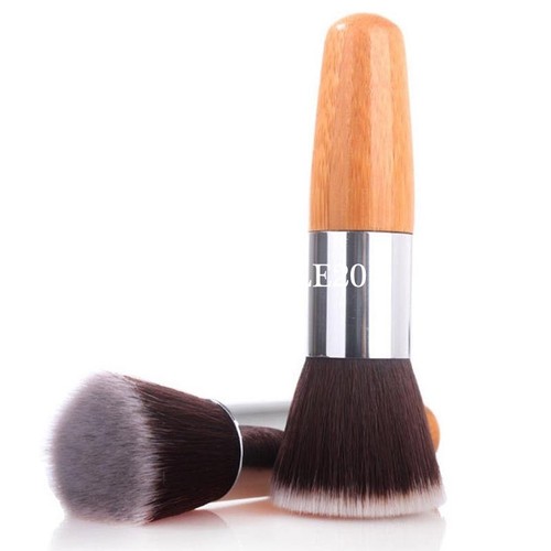 Bamboo Makeup Flat Top Kabuki Brush Multipurpose Powder Buffing Foundation Brush - Picture 4 of 5