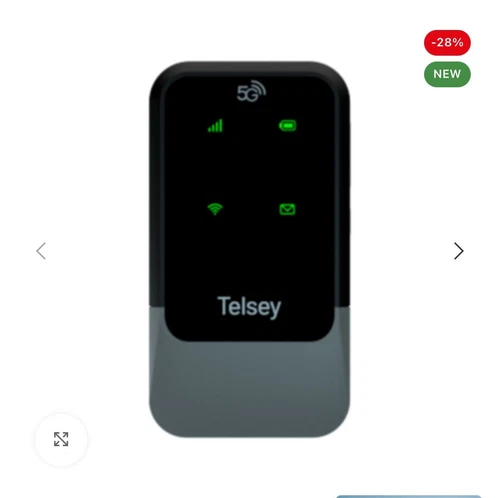 Telsey 5G Wi-Fi W52 dispositivo di rete cellulare 5G Router Rete Windtre - Nuovo