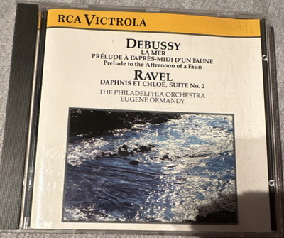 RCA Victrola Debussy La Mer Ravel Daphnis Chloé CD Album Klassik Ormandy 1989