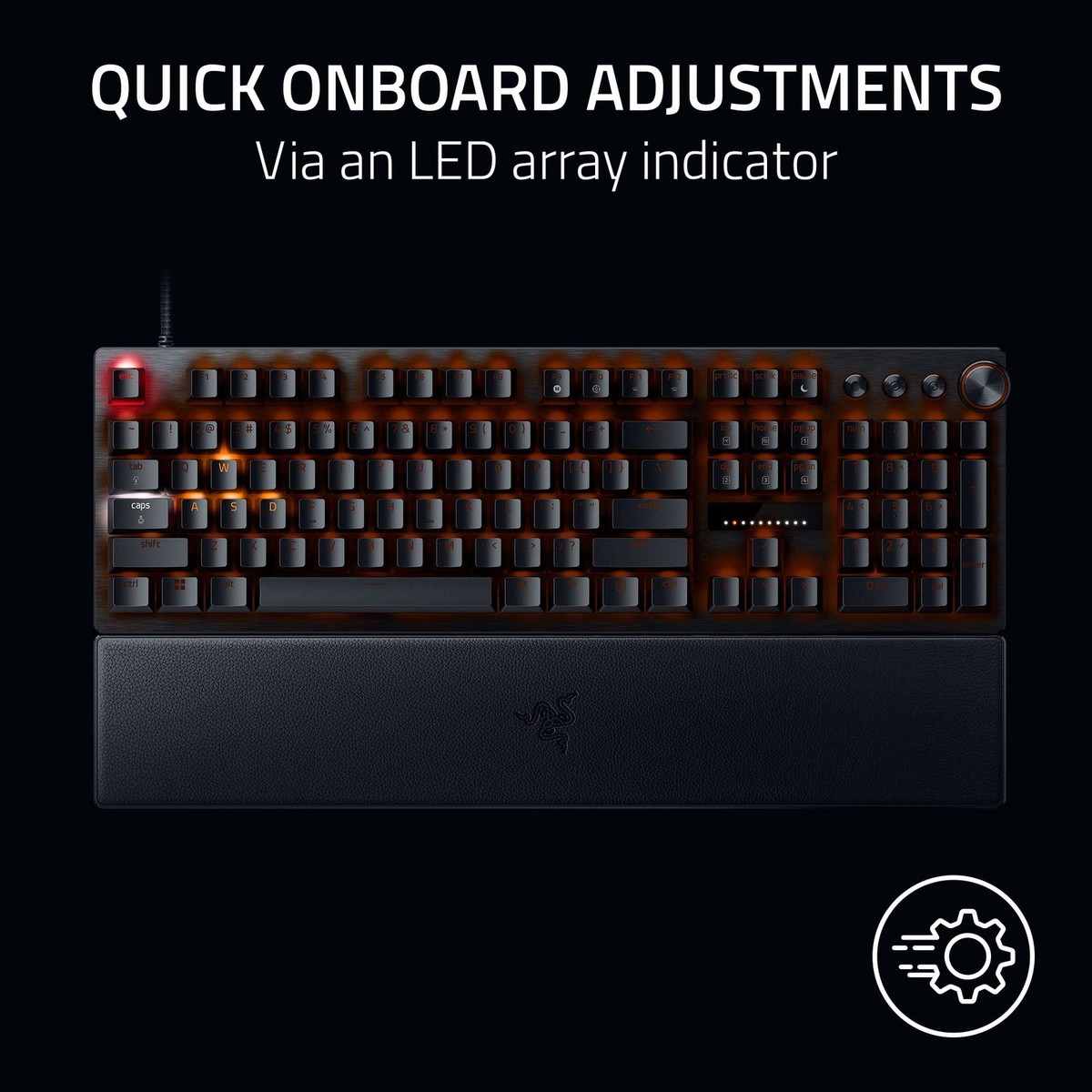 Razer RZ03-04970200-R3U1 Huntsman V3 Pro Analog Optical Esports