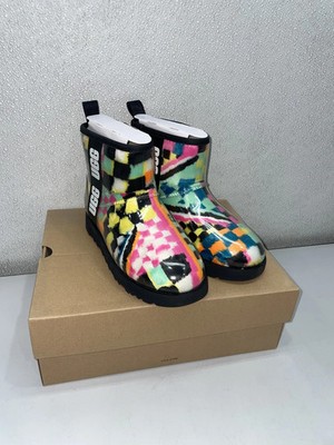 Ugg Classic Clear Mini Checks Boot Women's US 6