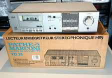 Pathé Marconi VD35 – Platine Cassette Stéréo Hi‑Fi Vintage – Fonctionnelle