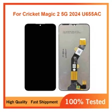 For Cricket Magic 2 5G 2024 U655AC LCD Display Touch Screen Digitizer Assembly