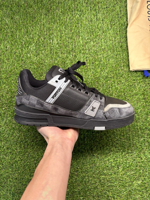 Size 8 LV (US 9-9.5) - Louis Vuitton Trainer ' Damier Denim