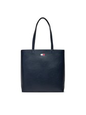 Tommy Jeans Must Tote borsa donna a spalla doppio manico Blu 36X33X12 CM
