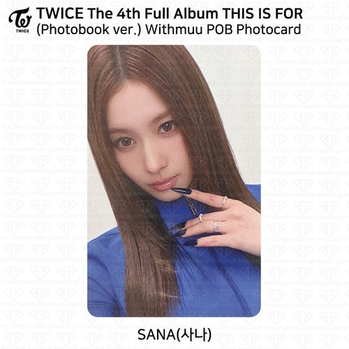 TWICE 4th Full Album THIS IS FOR Withmuu POB Photocard Benefit Goods KPOP - Picture 5 of 41