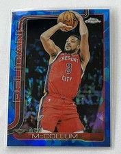 2025 Topps Chrome Sapphire CJ McCollum #136 New Orleans Pelicans