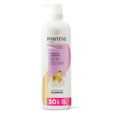 Pantene Pro-V Infinite Lengths Biotin Collagen Shampoo 30oz Sulfate Free