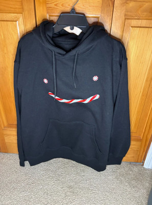 Dream Black Peppermint Smile Holiday Hoodie (Worn a couple times)