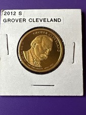 2012 S Proof Grover Cleveland Presidential Dollar Coin (Variety 2nd term)