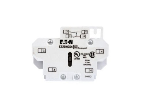 C320KGS4 Eaton Contactors Freedom Accessory, Auxiliary contact, Used on Starter
