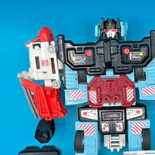G1 Transformers vintage original Autobot DEFENSOR PROTECTOBOTS 100% cmplte metal - Image 3 of 4