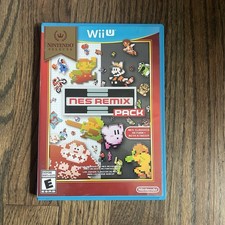 NES Remix Pack (Nintendo Wii U, 2014) CIB Clean
