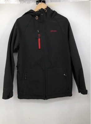 RPZN Black Ripzone Soft Shell Full Zip Cargo Pocket Hooded Jacket Men S Outdoor