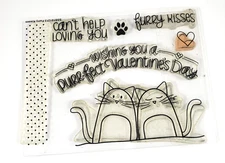 Simon Says Furry Kisses Clear Stamp Set