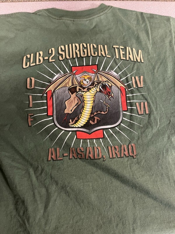 USMC Combat Logistics Battalion CLB2 Surgical Team OIF Iraq Deployment . Large.